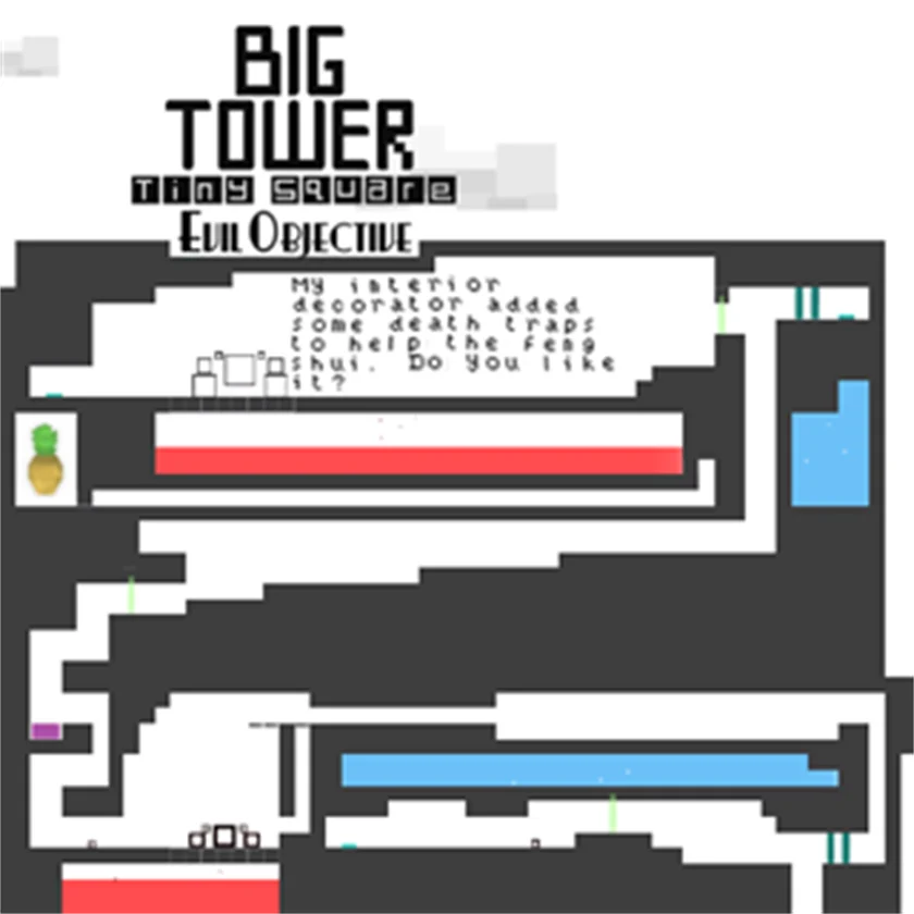Big Tower Tiny Square — free online game screenshot and gameplay preview