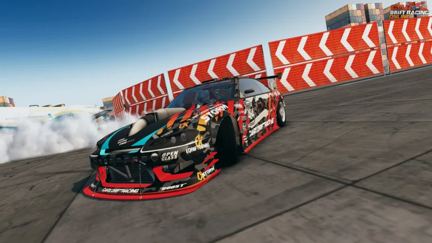 Car Drift Racers 2 — free online game screenshot and gameplay preview