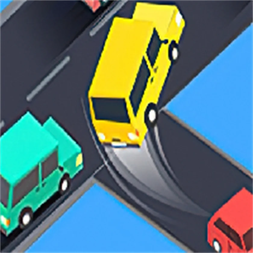 Crazy Intersection — free online game screenshot and gameplay preview