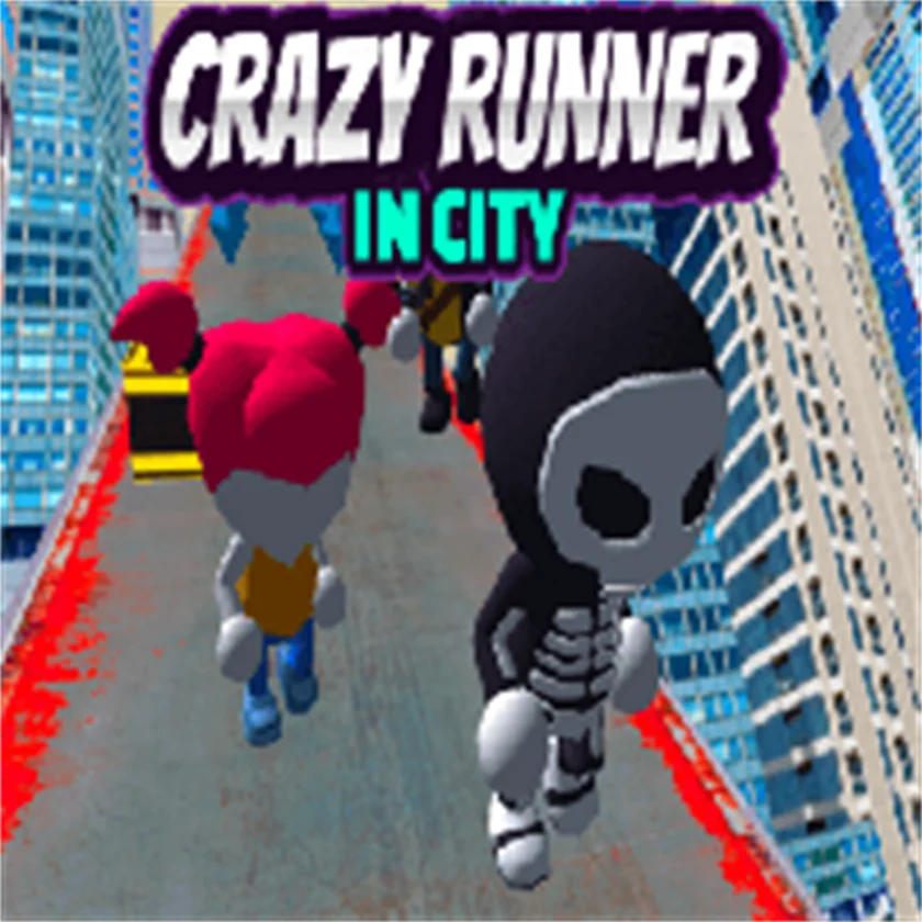 Crazy Runner in City — free online game screenshot and gameplay preview