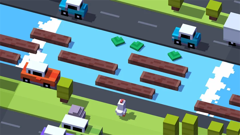 Crossy Road — free online game screenshot and gameplay preview