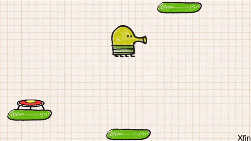 Doodle Jump — free online game screenshot and gameplay preview