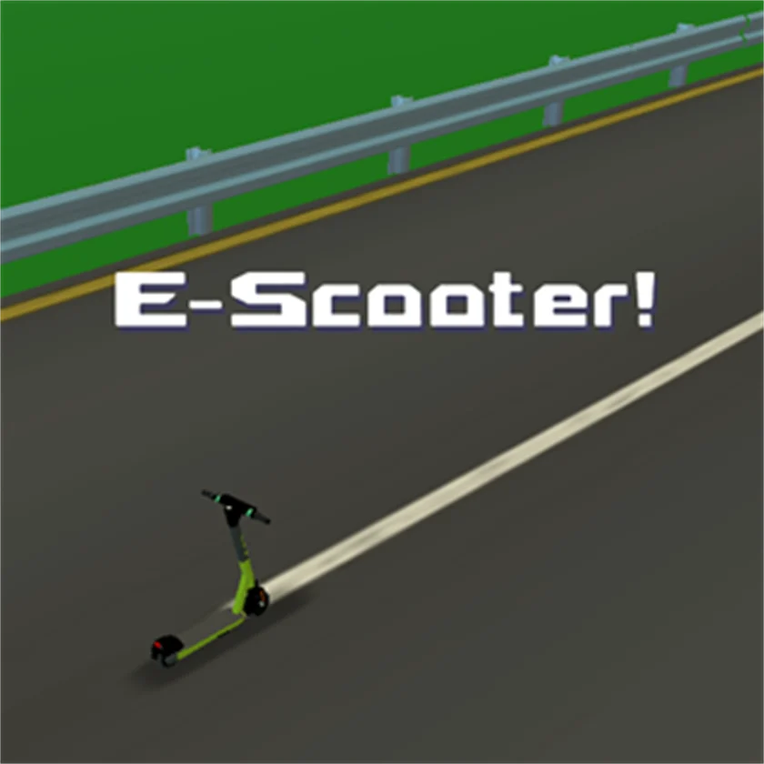 E-Scooter — free online game screenshot and gameplay preview