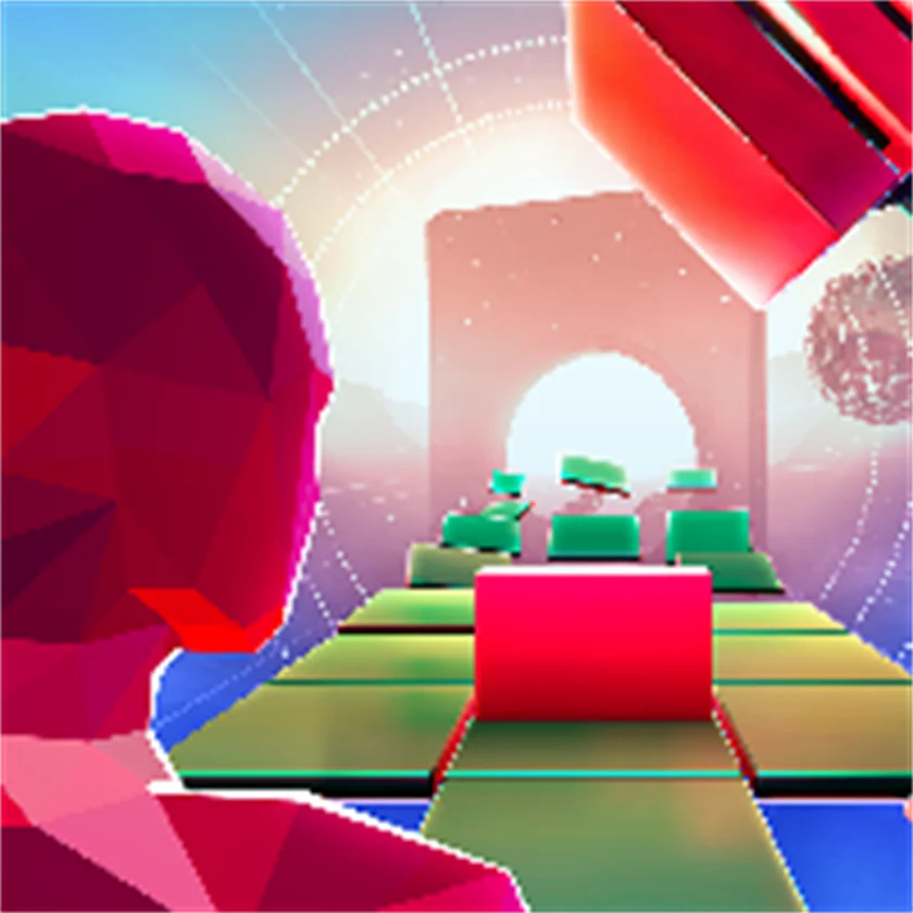 Glitch Dash — free online game screenshot and gameplay preview