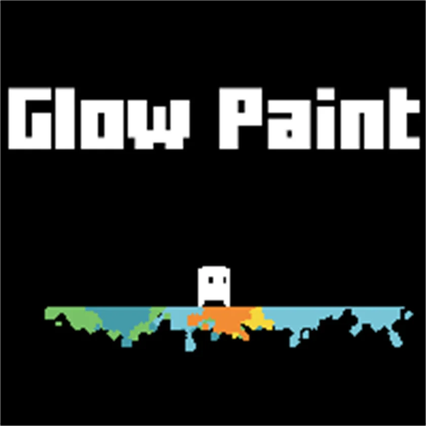Glow Paint — free online game screenshot and gameplay preview