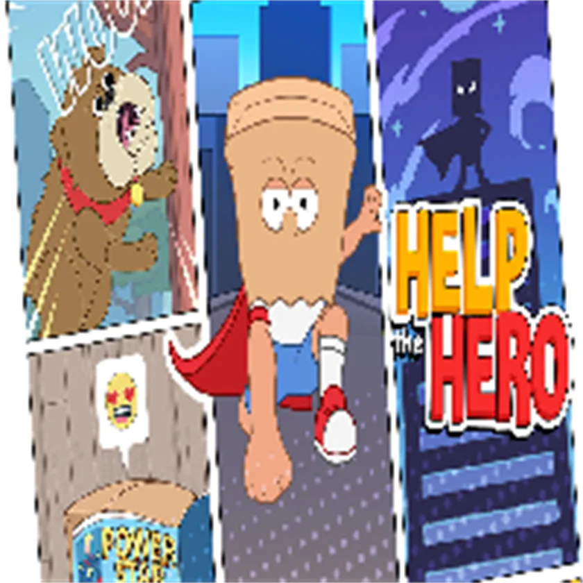 Help The Hero — free online game screenshot and gameplay preview