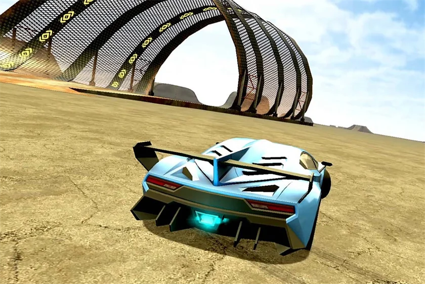 Madalin Stunt Cars 2 — free online game screenshot and gameplay preview