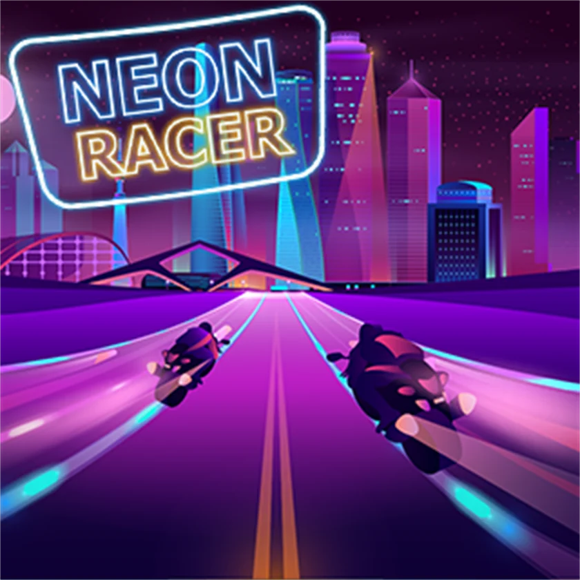 Neon Racer — free online game screenshot and gameplay preview