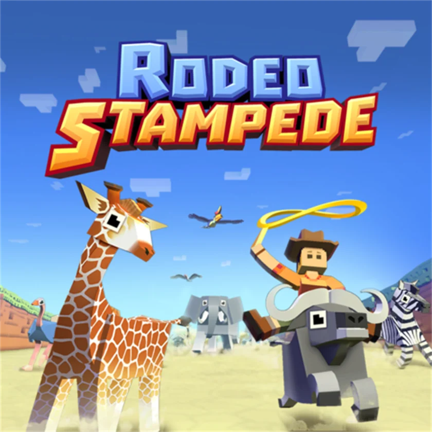 Rodeo Stampede Savannah — free online game screenshot and gameplay preview