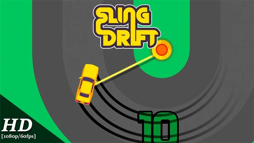 Sling Drift — free online game screenshot and gameplay preview