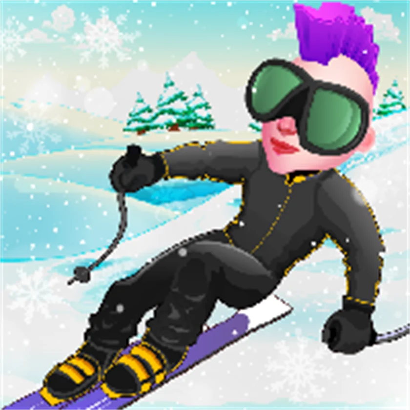 Snowcross Stunts X3M — free online game screenshot and gameplay preview