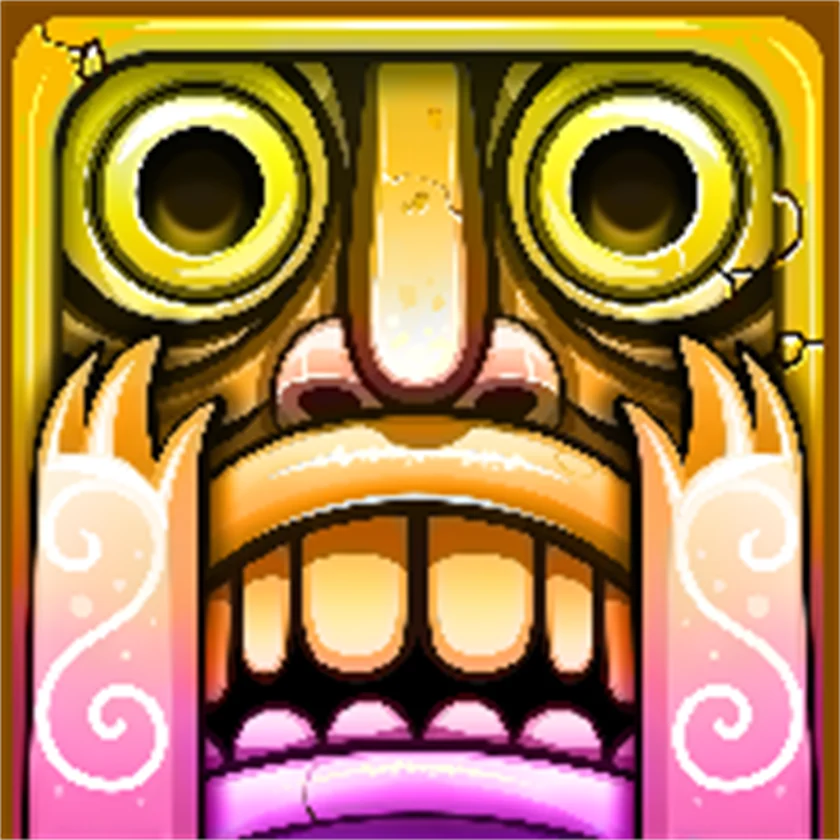 Temple Run 2 Holi Festival — free online game screenshot and gameplay preview