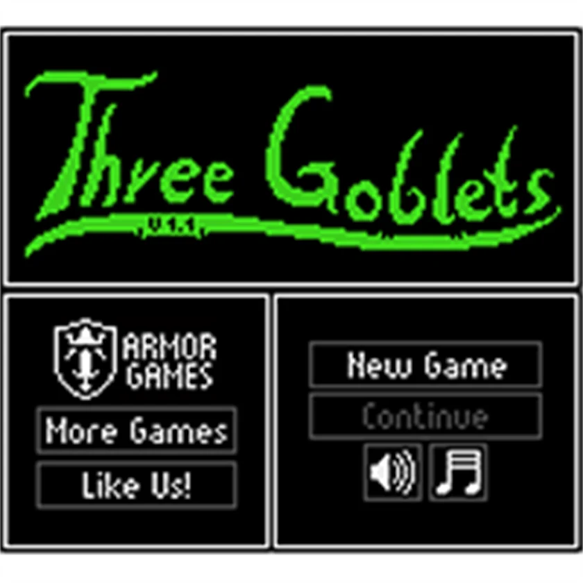 Three Goblets — free online game screenshot and gameplay preview
