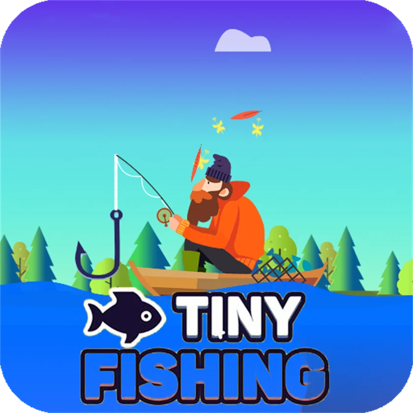 Tiny Fishing — free online game screenshot and gameplay preview
