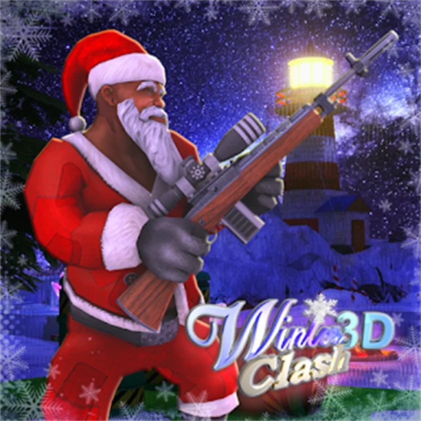 Winter Clash 3D — free online game screenshot and gameplay preview