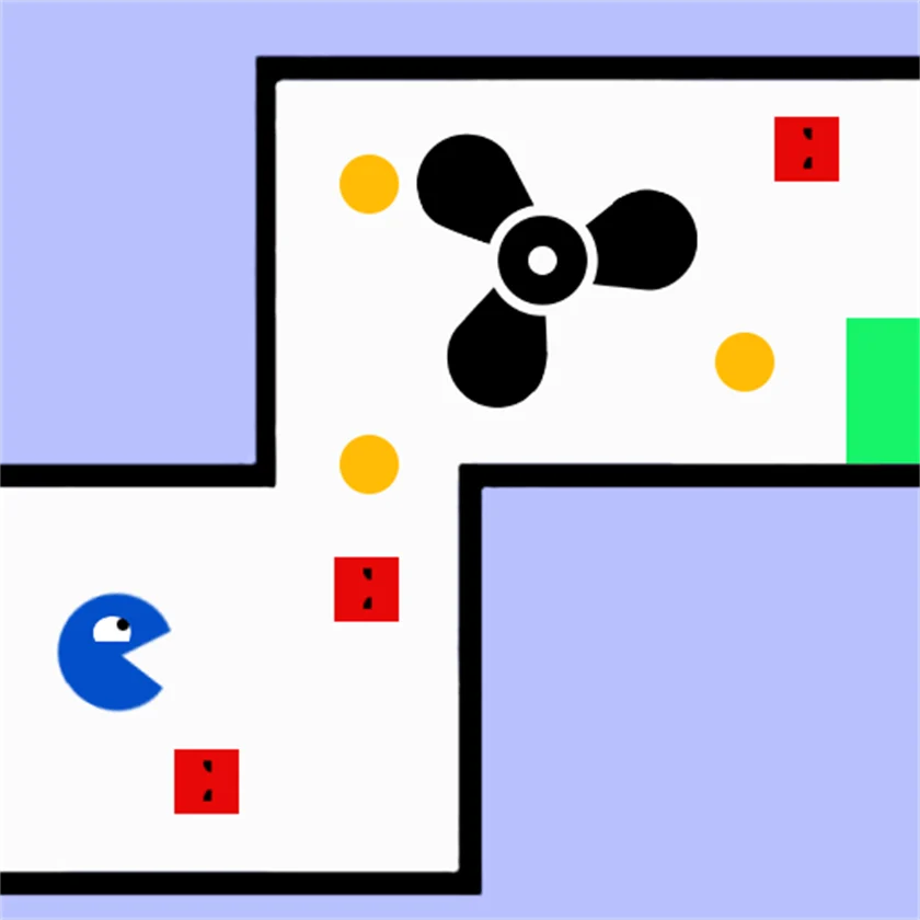 Worlds Hardest Game 2 — free online game screenshot and gameplay preview