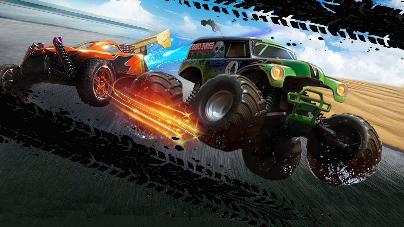 Racing Monster Trucks