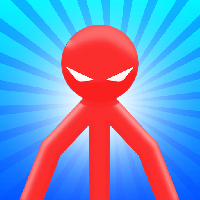 Red Stickman vs Monster School