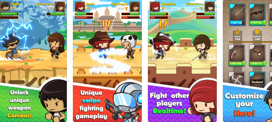 Swipe Fighter Heroes