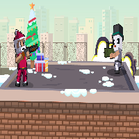 Xmas Rooftop Battles